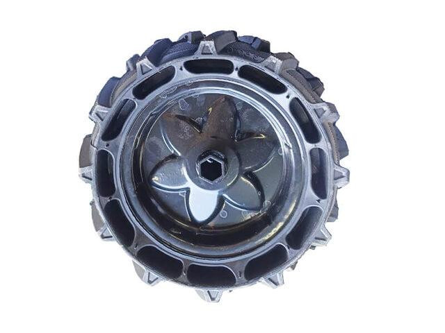 Колесо безвоздушное 3,5*6, со ступицей 24 мм, правое Мукачево - изображение 1