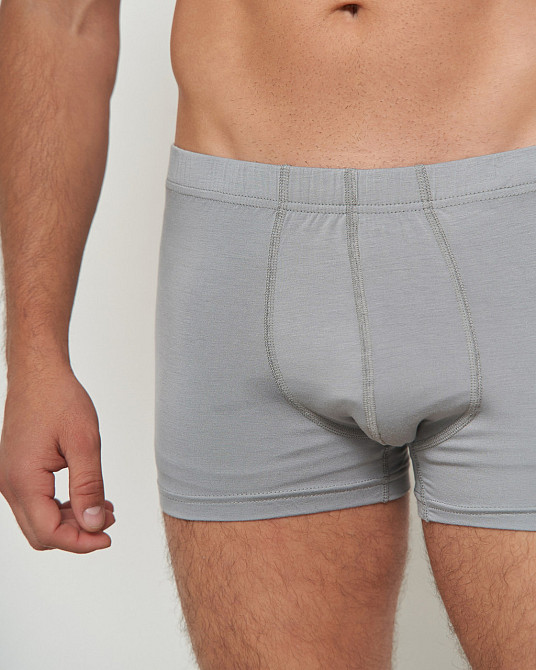 Чоловічі труси-боксери Tom John — Бамбук 2910 XXL, Сірий Київ - фото 2