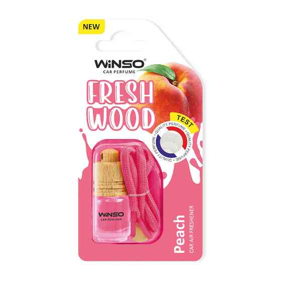 Ароматизатор Winso Fresh Wood – Peach (в блистере) Львов