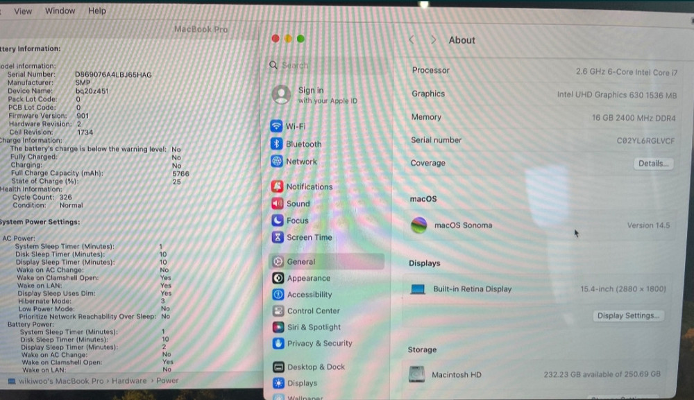 Макбук про 15 2019 i7 2.6ghz 16/256gb pro 555x 4gb Киев - изображение 7