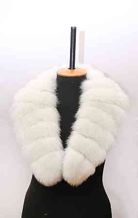 Комір жіночій з песца на підкладці Елегантність Вуаль Харків