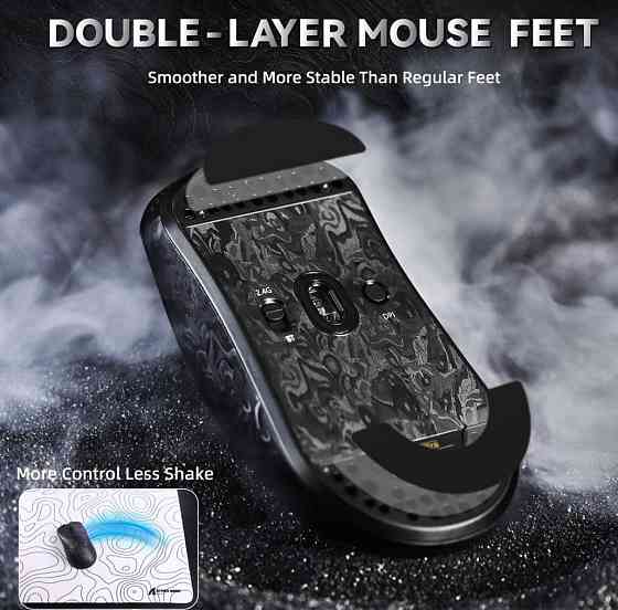 Новинка 2025! ATTACK SHARK R11 ULTRA  49г  8000гц 42000dpi. Харків