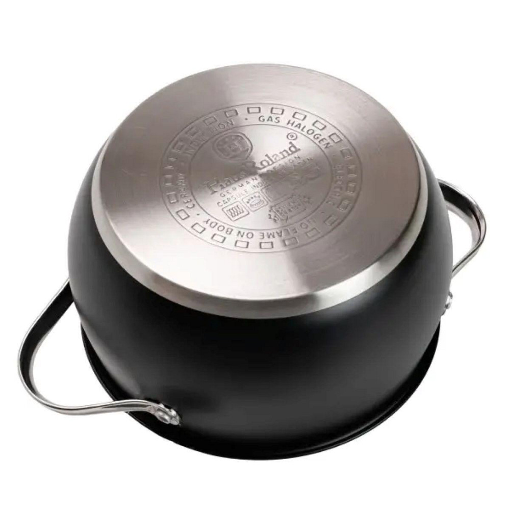 Набор посуды для приготовления из нержавеющей стали 12 предметов, черный HP33548 Киев - изображение 8