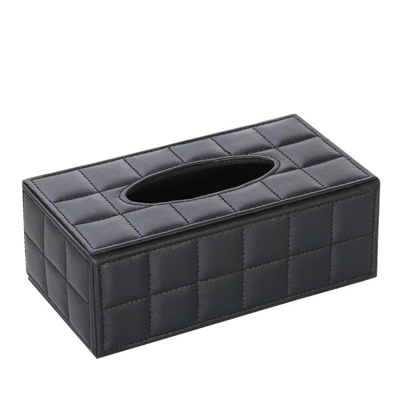 Органайзер для салфеток, салфетница, диспенсер под салфетки для дома,кухни ванной из искусственной кожи, черный Каменец-Подольский - изображение 4