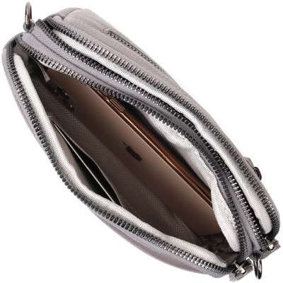 Сумка Vintage Из натуральной кожи Серая (22278) Винница - изображение 11