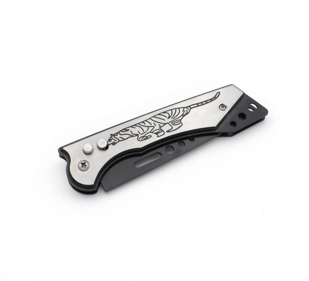 Нож выкидной Panther 4-46 серебро, 23см Днепр - изображение 2