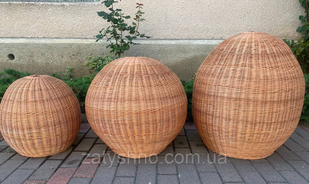 Люстра плетена з лози Київ - фото 4