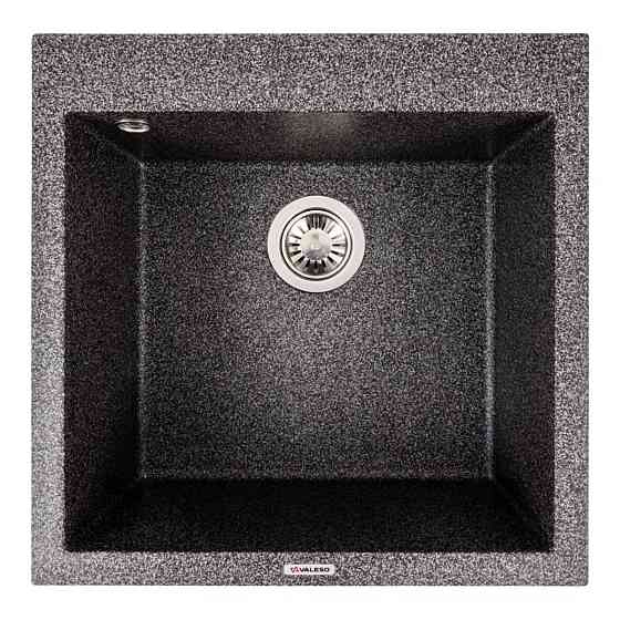 VALESO Гранітна мийка VALESO GALAX 5050 матова Графіт Київ