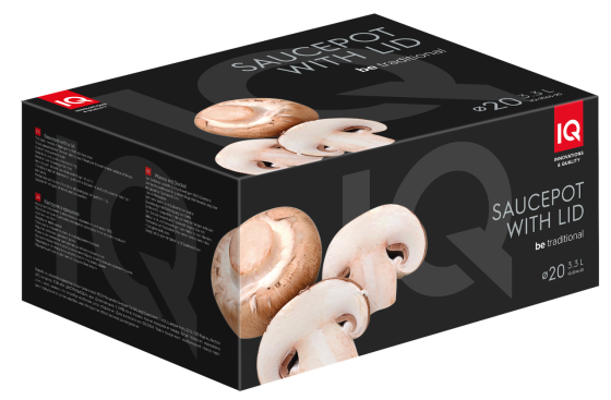 Каструля IQ Be Traditional (3.3 л) 20 см (6977603) Київ