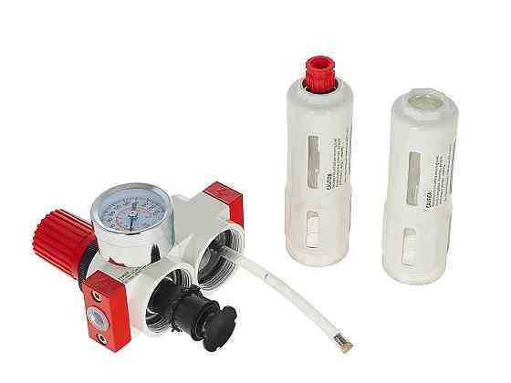 Блок підготовки повітря 1/4" "Tvardy" для комресора (4 в 1) Київ