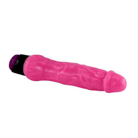 Вібратор - Colorful Sex Experience Pink, 25 см Sex Aura Київ
