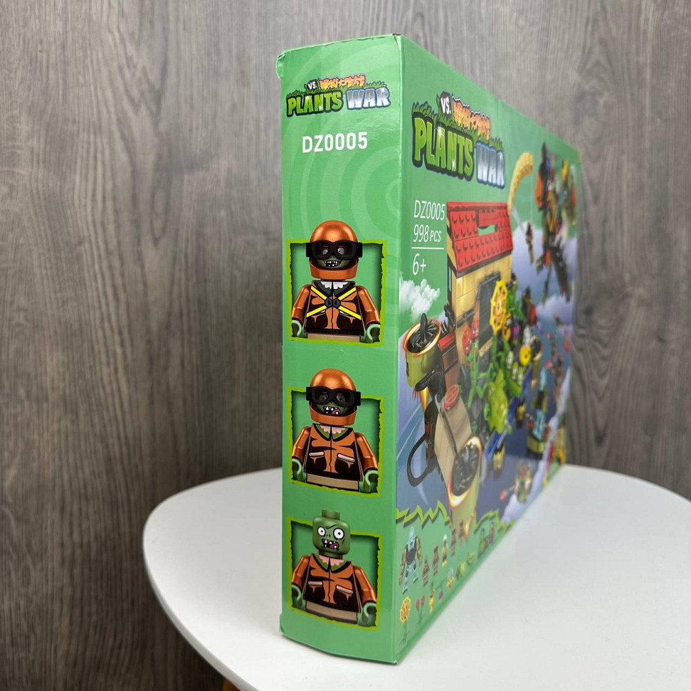 Великий дитячий конструктор Рослини проти Зомбі DZ0005 Plants vs Zombies фігурки 998 деталей ( 24974 ) Харків - фото 7