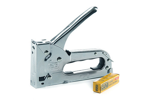 Степлер пружинный для скобы 4-8мм стальной корпус Ровно - изображение 1