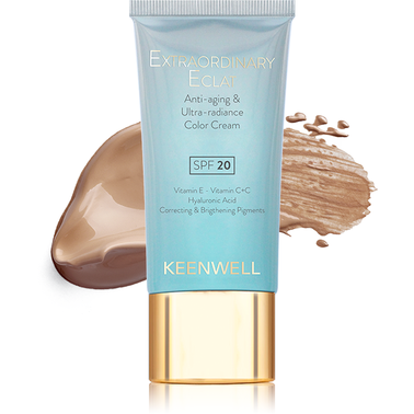 Тональний крем Молодість і сяйво шкіри Keenwell Extraordinary Eclat EE Cream Mid Honey SPF 20 No3 40 мл Дніпро