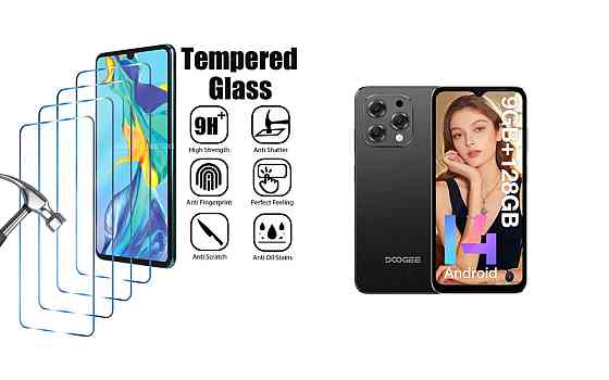 Защитное стекло ArmorGlass для DOOGEE N55, N55 Plus, N55 Pro – устойчивое к царапинам и ударам Киев