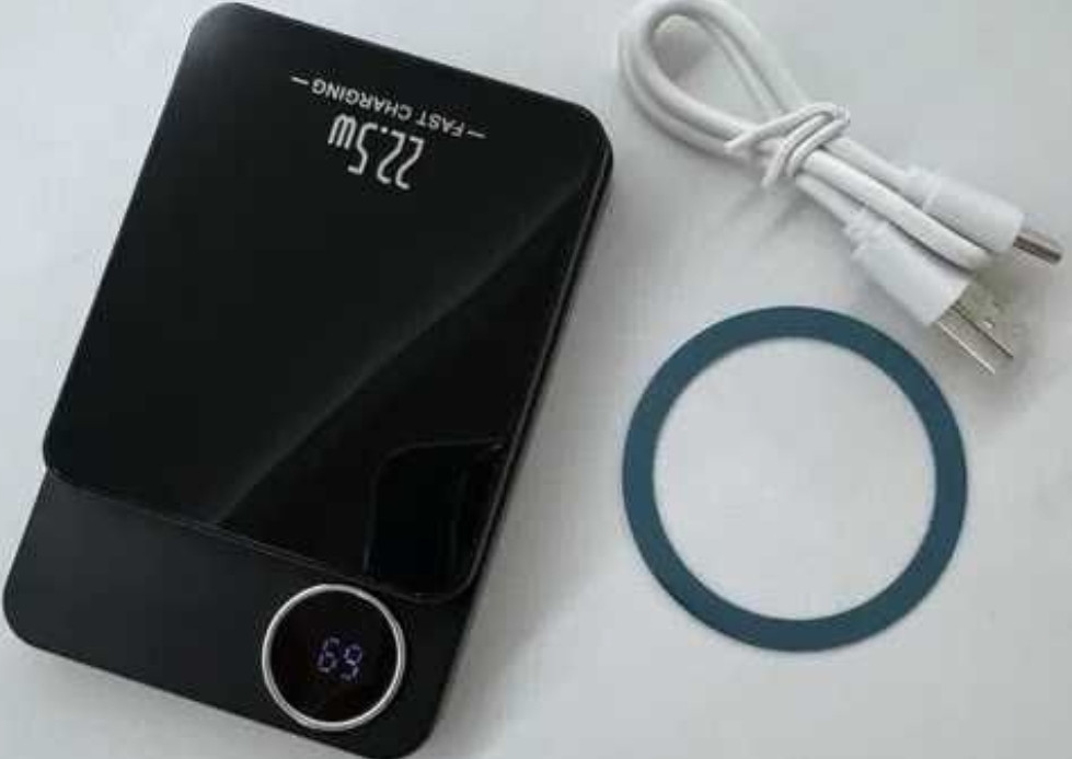 PowerBank MagSafe 10000 MAh 22,5W Q9 повербанк магсейв бездротова. Киев - изображение 5