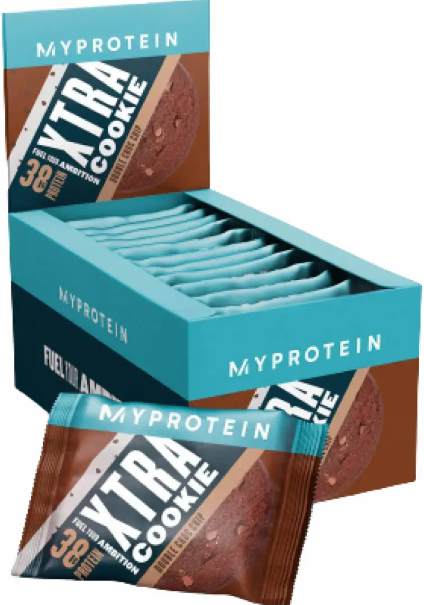 Печиво протеїнове Myprotein Xtra Cookie 12x75г подвійний шоколад Київ - фото 1