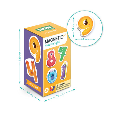 Обучающий набор DoDo Магнітна гра Цифри (200204) Винница - изображение 3