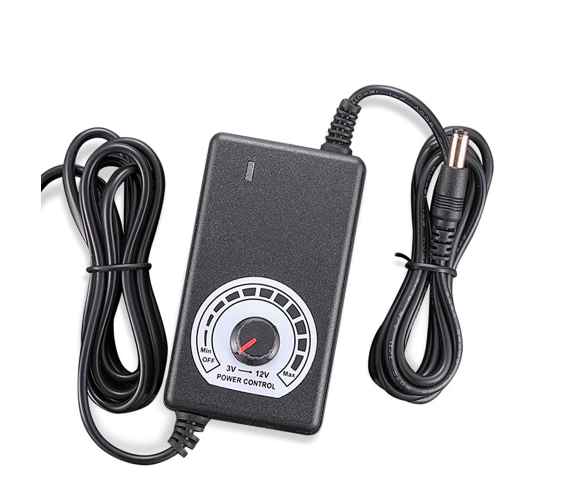 Адаптер питания NZX-31250 с регулировкой 3-12V 3A, штекер 5,5*2,5, Полтава - изображение 1