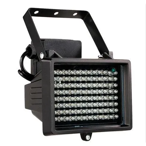Уличный инфракрасный прожектор 96 LED, 60 м, черный Киев