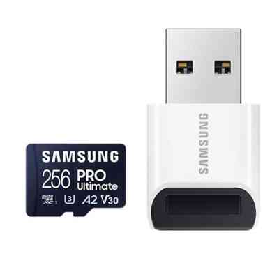 Карта пам&apos;яті Samsung 256GB microSDXC class 10 UHS-I U3 V30 A2 Pro Ultimate (MB-MY256SB/WW) Вінниця