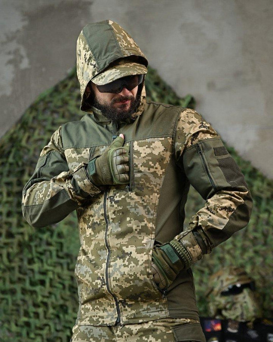 Літній тактичний костюм гірка піксель 8 в 1 ПП7568 Одеса - фото 5