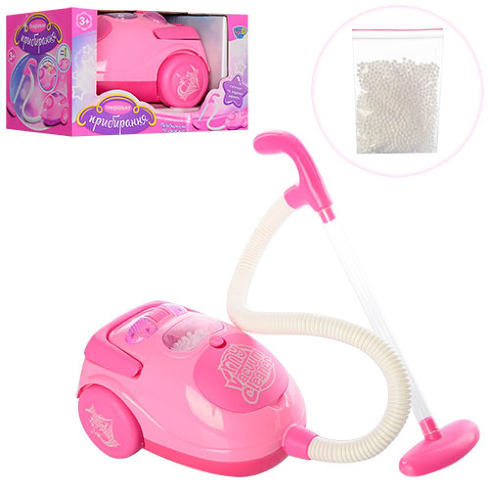 Пилосос 1538 шланг, пенопластові кульки, муз., світло, бат., кор., 24-14,5-14 см., шт Київ - фото 1