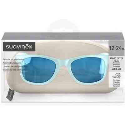Дитячі сонцезахисні окуляри Suavinex напівкругла форма, 12-24 місяців, блакитн (308541) Вінниця