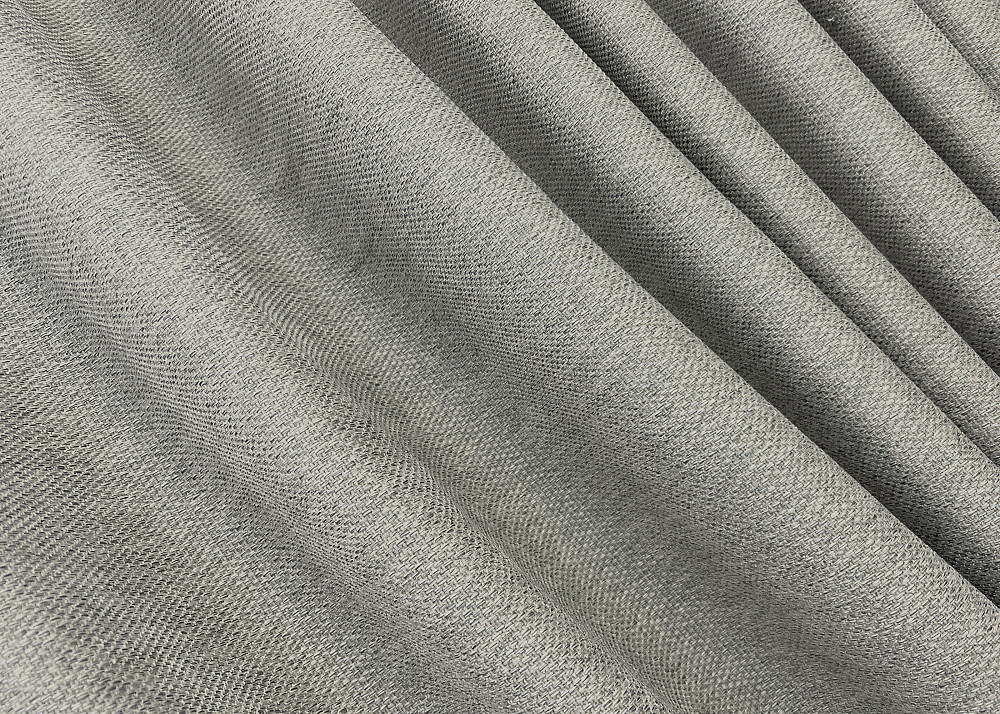 Комплект готовых штор VR-Textil Лен Grand Linen № 2041ш Светло-серый 200х300см 2 шт (32-387) Киев - изображение 6