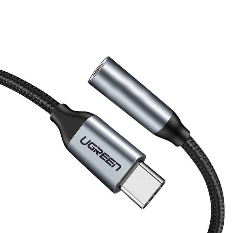 Перехідник USB Type C на 3.5 мм Ugreen для навушників, гарнітури AV142 (Сервистий) Миколаїв - фото 2