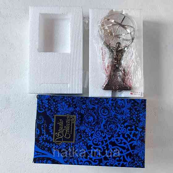 Статуэтка Veronese Атлант держащий небосвод 22х13 см полистоун с бронзовым покрытием 76696A4 Киев