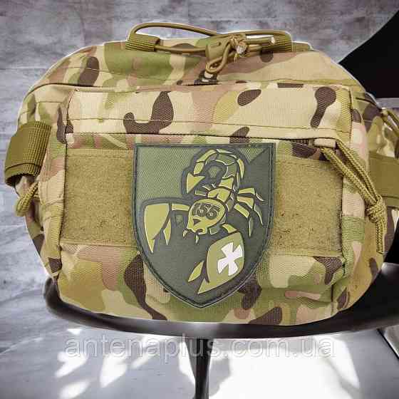 155 ОМБр олива шеврон / патч Киев