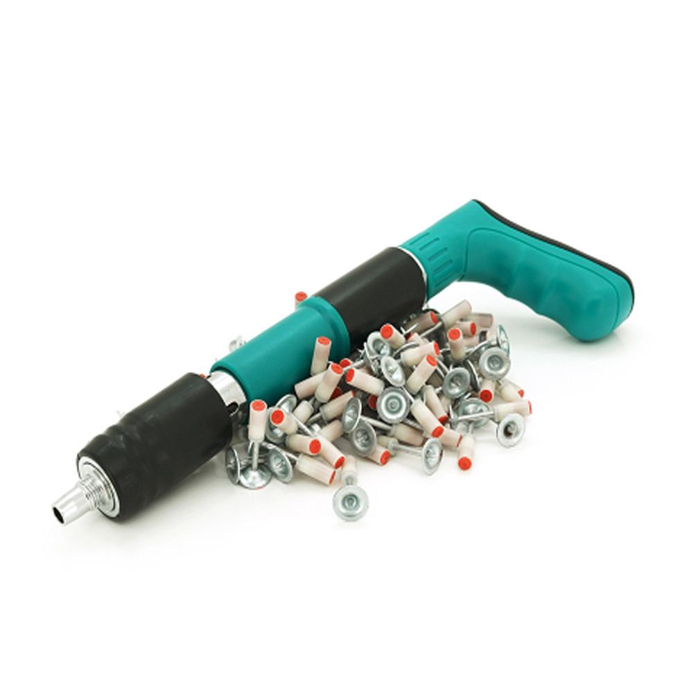 Цвяховбивний пістолет + 100 цвяхів YT-35790 SBR Київ - фото 1