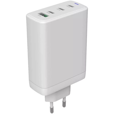 Зарядний пристрій Canyon CU140ACC GaN 150W 3xPD 1xQC EU White (CNS-CUW140ACC) Вінниця - фото 1