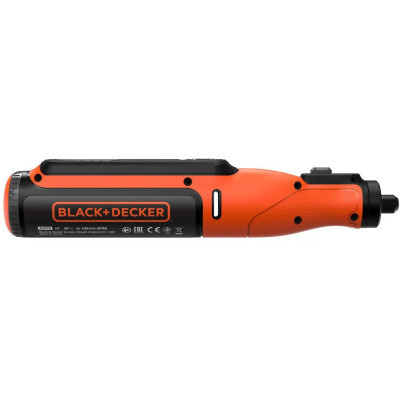 Гравер Black&amp;Decker 29500 об/хв, 7,2V, Li-Ion 1,5Ah (BCRT8I) Вінниця - фото 9