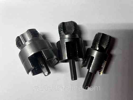 Фреза для нарізування різьблення на пвх трубах 1/2", 3/4" та 1" Харків