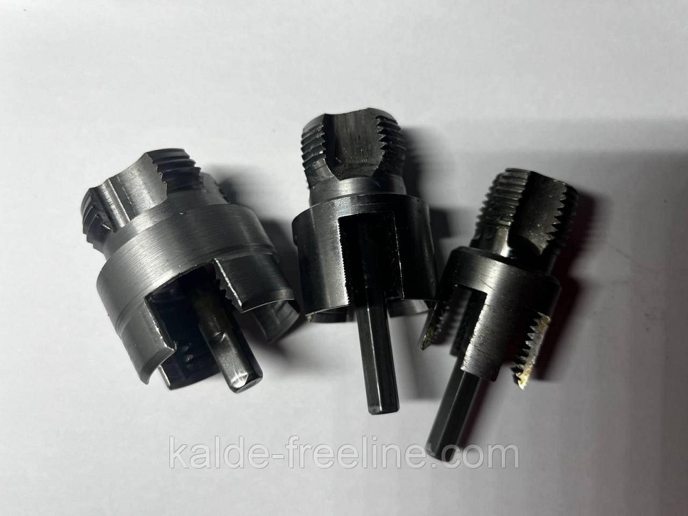 Фреза для нарізування різьблення на пвх трубах 1/2", 3/4" та 1" Харків - фото 2