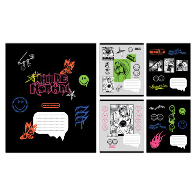 Тетрадь Yes Smiley World Anime А5 48 листов клетка (767654) Винница - изображение 1