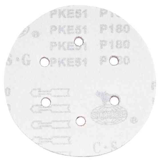 Sigma Шлифовальный круг 6 отверстий Ø150мм P180 (10шт) SIGMA (9122291) Киев
