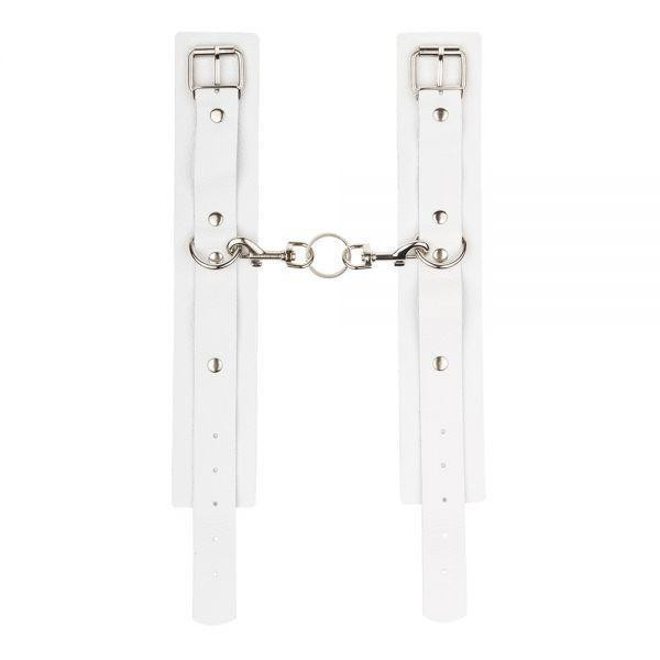 Оковы Leather Standart Leg Cuffs, White Sex Aura Київ - фото 2