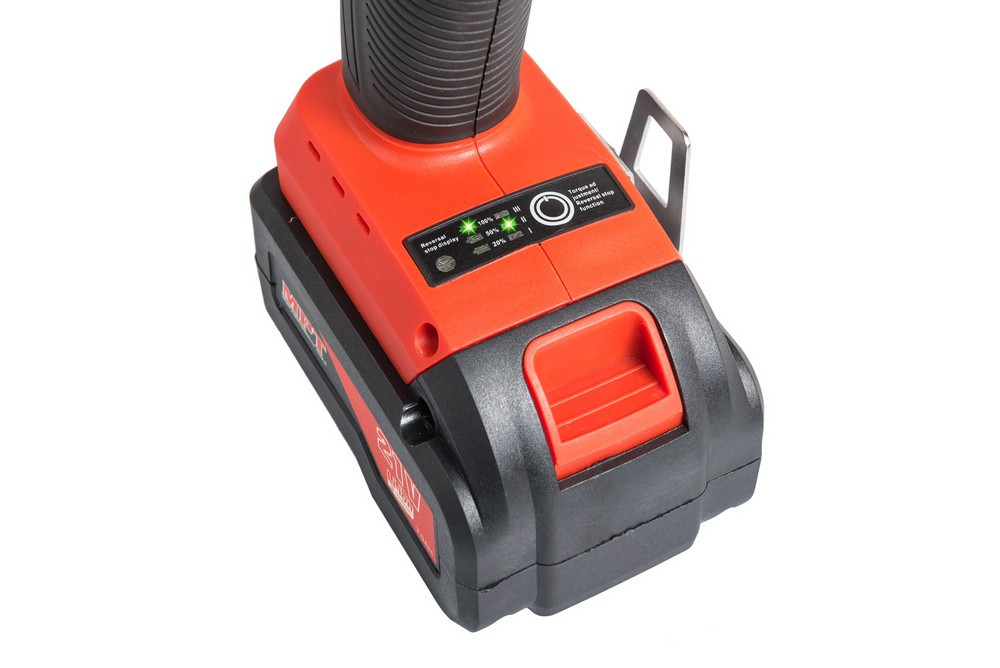 MPT Гайковерт акумуляторний MPT 21 V Li-ion 350 Нм 3 швидкості пластиковий кейс .A1 Коломия - фото 8