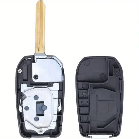 Викидний ключ Toyota, корпус під чіп, 3 кнопки, автоключ TOY48, NEW, смарт корпус Київ