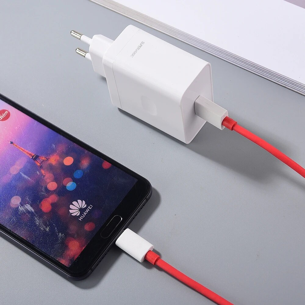 Зарядний пристрій OnePlus SuperVOOC 100W USB Type-C білий блок живлення для смартфона швидка зарядка Николаев - изображение 3