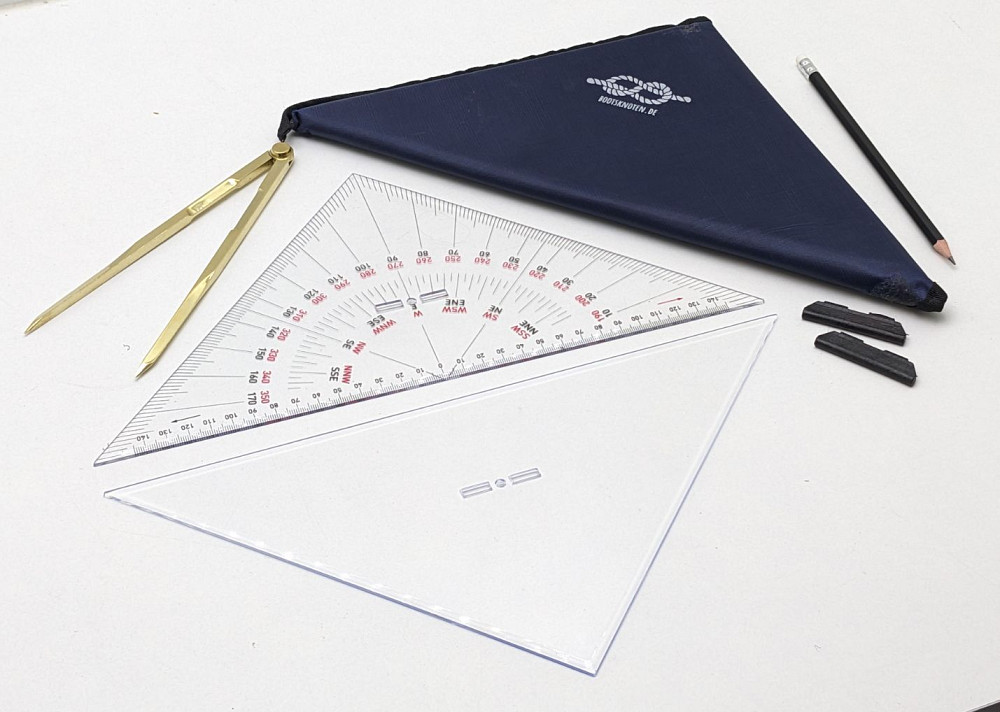 Набір навігаційних приборів для моряків Bootsnoten.DE (товар вживаний) Луцьк - фото 1