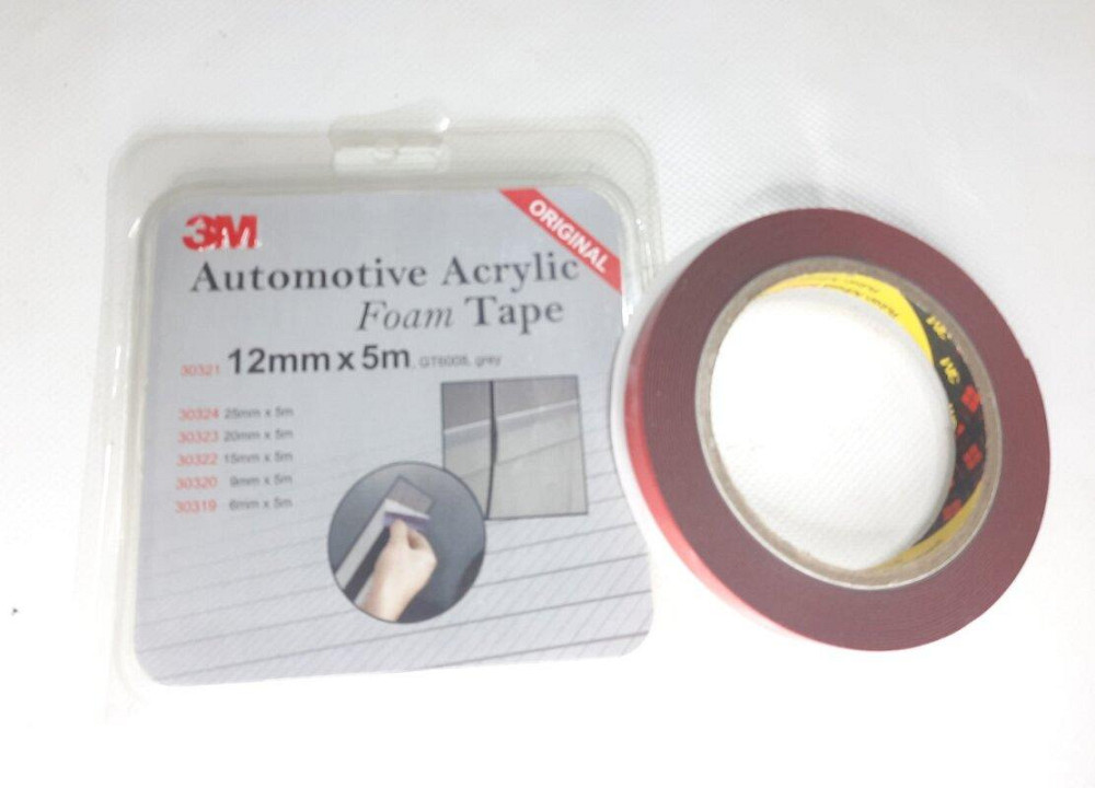 Скотч двосторонній. 3 М (30321) 12мм х5м x0.8мм блістер Вінниця - фото 1