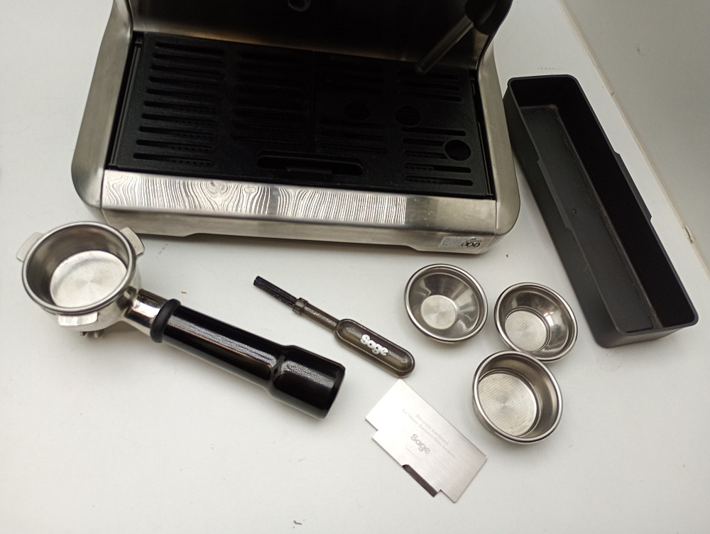 Ріжкова кавоварка еспресо Sage Barista Express SES875BSS (Б клас) Луцк - изображение 5