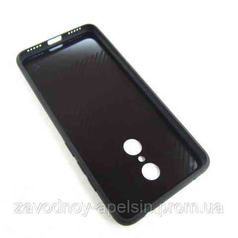 Xiaomi Redmi 5 стекляный чехол черный Одесса