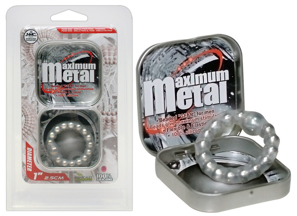 Ерекційне кільце - Maximum Metal Ring Sex Aura Київ - фото 1