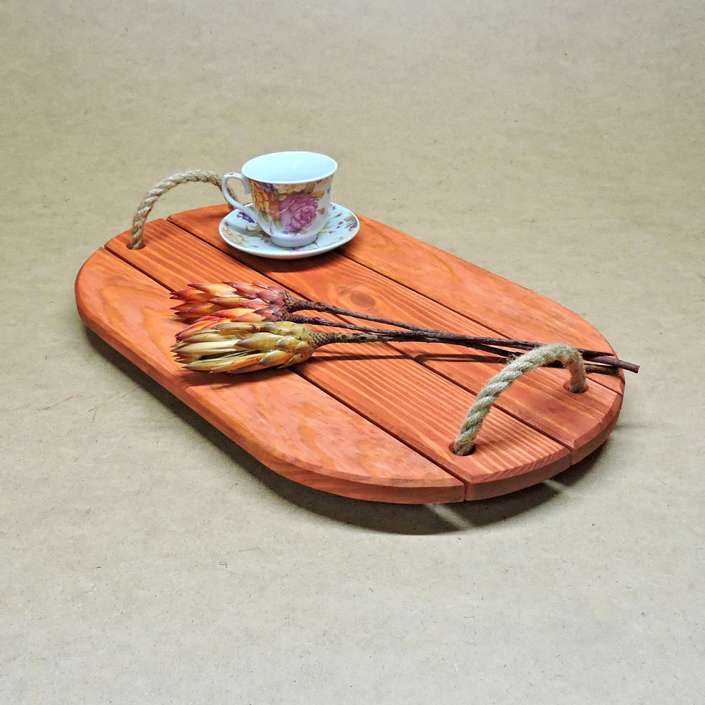 Поднос деревянный 