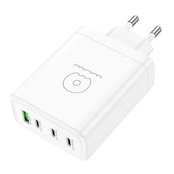 Мережевий зарядний пристрій WUW-C158 1USB 3Type-C PD100W white WUW-C158 Одеса